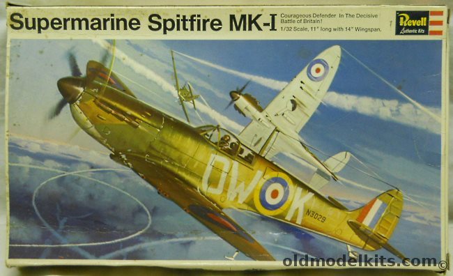 Revell 1/32 Supermarine Spitfire Mk1 - 610 Sq 'County of Chester', H282-200 plastic model kit